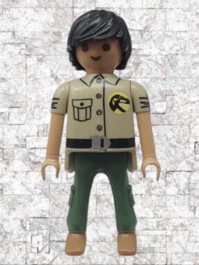 2009 GEOBRA - PLAY MOBIL JURASSIC WORLD RANGER FIGURE - 3"